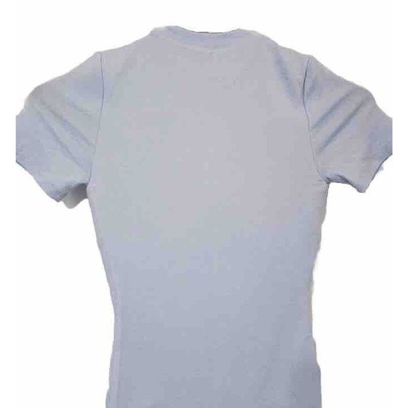 Nwt NAKED Wardrobe - Large - Short Sleeves Bodysuit‎ Light Blue - Picture 3 of 14